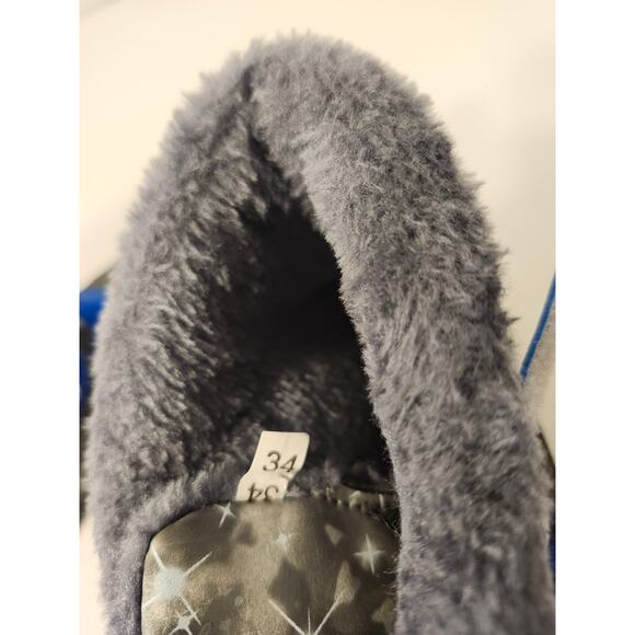 Snow Winter Boots Kids Unisex  Slip Resistant Outdoor Lined NEW Sz EU 34 US 2.5 - Picture 8 of 11